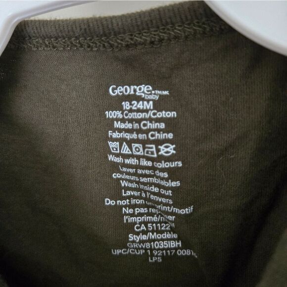10/$10 George Long Sleeve Onesie Size 18-24 M - Picture 3 of 4